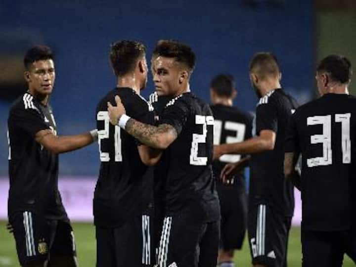 International friendlies: Argentina brush aside Iraq 4-0 despite Lionel Messi's absence from ranks International friendlies: Argentina brush aside Iraq 4-0 despite Lionel Messi's absence from ranks