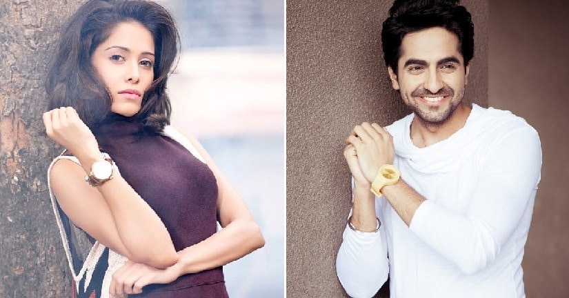 Nushrat Bharucha and Ayushmann Khurrana. Image via Twitter