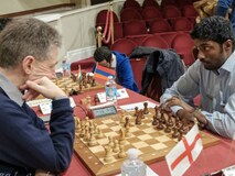 Richard Rapport v Raja Harshit, Isle of Man Chess Internati…