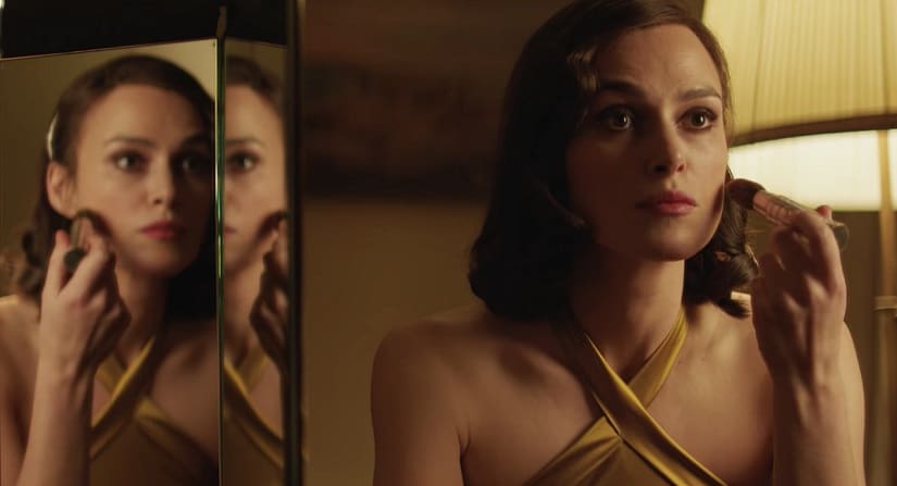 Keira Knightley in The Aftermath trailer. YouTube screengrab