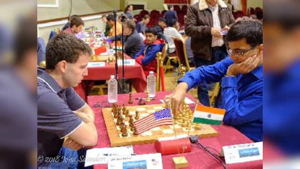 Isle of Man Masters: Vidit Gujrathi wins with a scintillating queen sacrifice to reach 2/2; Viswanathan Anand suffers setback