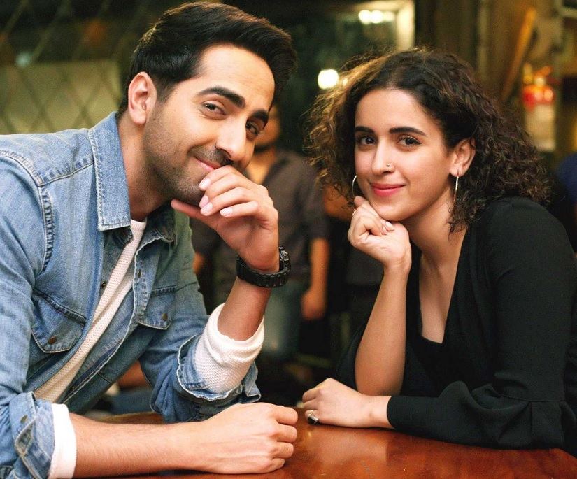 Badhaai Ho stars Ayushmann Khurrana and Sanya Malhotra. Image via Twitter