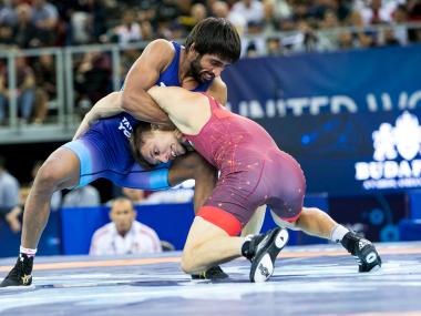 Wrestling World Championship: Bajrang Punia one bout away from first gold medal after tense semi-final win Wrestling World Championship: Bajrang Punia one bout away from first gold medal after tense semi-final win