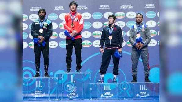 Wrestling World Championships: Bajrang Punia's coach Shako Bentinidis says he needs to work on power, lower body technique