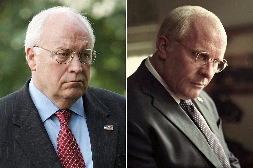 Vice first look reveals Christian Bales incredible transformation into former US vice president Dick Cheney