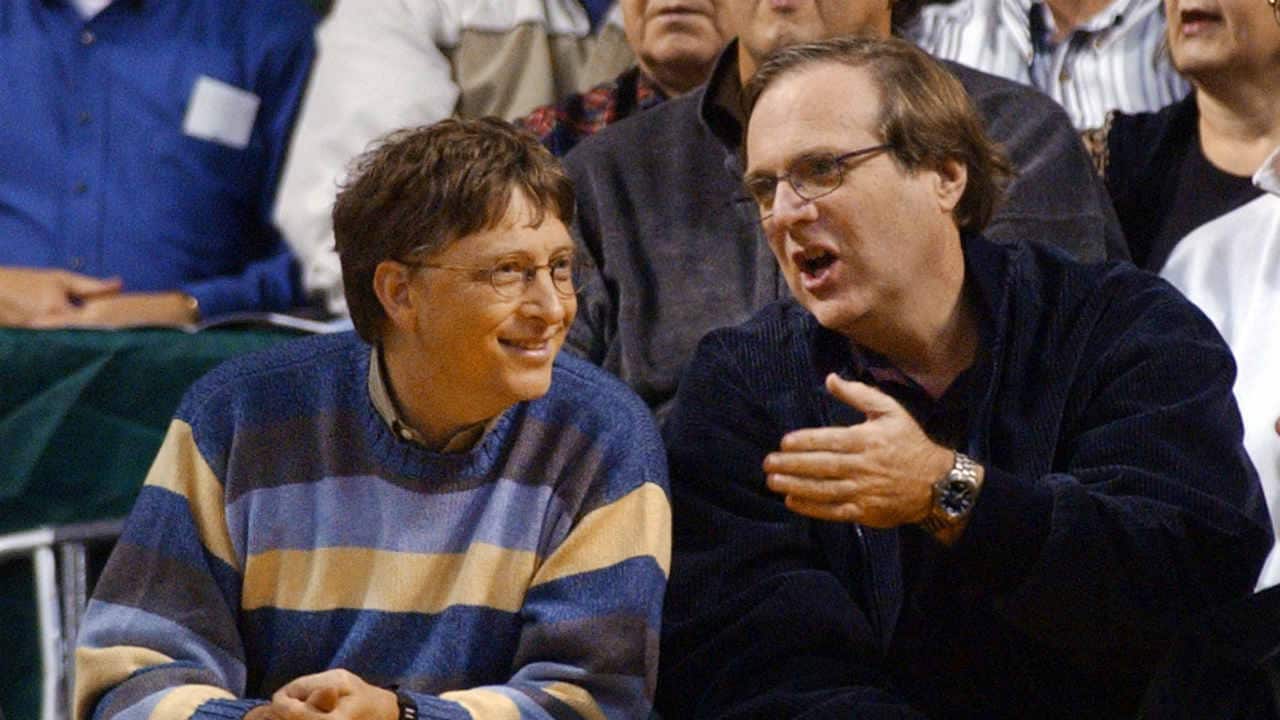 Bill Gates and Paul Allen. Image: AP