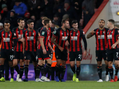 League Cup: Bournemouth ride on Steve Cook's winner to beat Norwich; Burton earn surprise win over Nottingham Forest League Cup: Bournemouth ride on Steve Cook's winner to beat Norwich; Burton earn surprise win over Nottingham Forest
