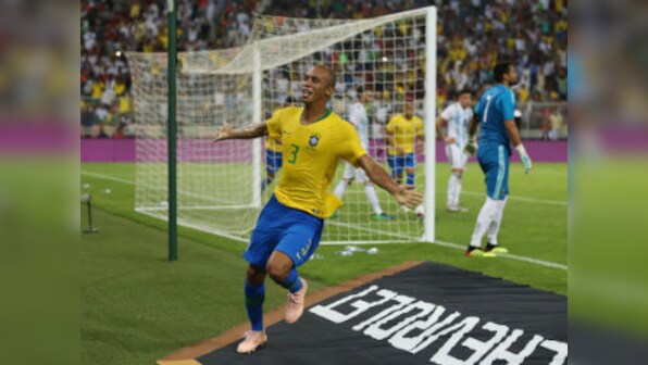 International friendlies: Miranda scores winner in injury-time to guide star-studded Brazil past arch-rivals Argentina