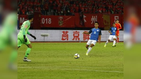 Indian football team deserves praise for fighting draw against China despite riding on sheer luck at times