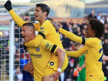 Premier League: Chelsea thrash Burnley to go into second place; Manchester United survive late scare against Everton Premier League: Chelsea thrash Burnley to go into second place; Manchester United survive late scare against Everton
