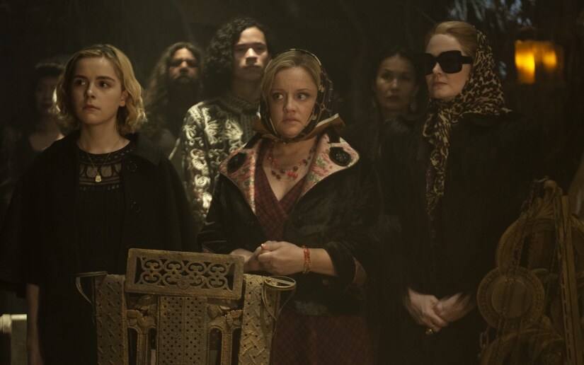 Another still from Chilling Adventures of Sabrina. Netflix