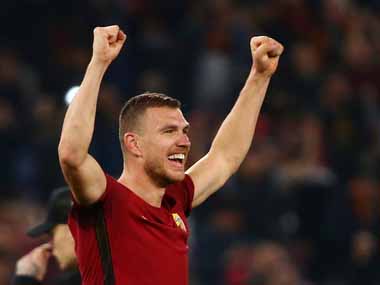 Serie A: Steven Nzonzi, Edin Dzeko score as AS Roma win fourth consecutive game to move into third place Serie A: Steven Nzonzi, Edin Dzeko score as AS Roma win fourth consecutive game to move into third place