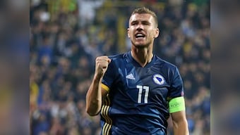 UEFA Nations League: AS Roma forward Edin Dzeko scores deft brace as wasteful Northen Ireland lose to Bosnia