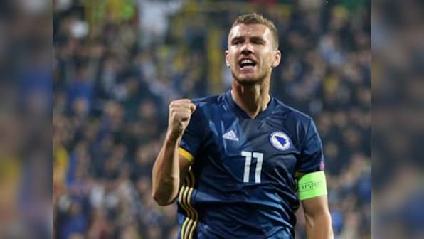 UEFA Nations League: AS Roma forward Edin Dzeko scores deft brace as wasteful Northen Ireland lose to Bosnia