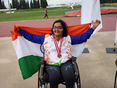 Asian Para Games 2018: Ekta Bhyan bags gold in club throw, Jayanti Behera, Monu Ghangas get bronze in women's, men's 200m Asian Para Games 2018: Ekta Bhyan bags gold in club throw, Jayanti Behera, Monu Ghangas get bronze in women's, men's 200m