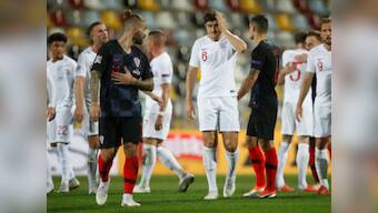 UEFA Nations League: England draw with Croatia behind closed doors in Rijeka to earn first point of tournament