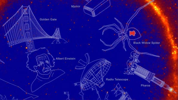 NASA names gamma-ray constellations after comic superheroes Godzilla, Hulk