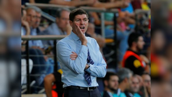 Rangers boss Steven Gerrard 'strongly condemns' missile-throwing incident against Livingston that left linesman hurt