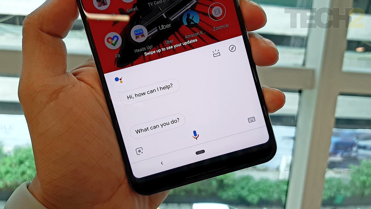 Google Assistant on the Pixel 3 XL. Image: tech2