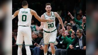 NBA: Jayson Tatum scores 23 points as Boston Celtics cruise past Philadelphia 76ers in season opener