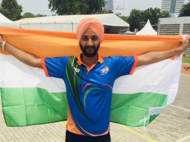 Asian Para Games 2018: Archer Harvinder Singh wins recurve gold, Monu Ghangas bags silver in discus throw Asian Para Games 2018: Archer Harvinder Singh wins recurve gold, Monu Ghangas bags silver in discus throw