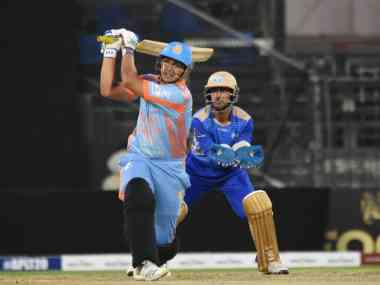 Kabul Zwanan's Hazratullah Zazai smashes six sixes in an over against Balkh Legends in Afghanistan Premier League Kabul Zwanan's Hazratullah Zazai smashes six sixes in an over against Balkh Legends in Afghanistan Premier League