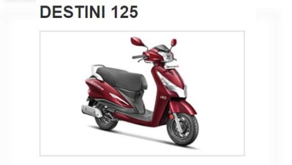 Hero MotoCorp forays into 125-cc scooter segment with launch of Destini 125