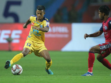 ISL 2018-19: Seiminlen Doungel inspires Kerala Blasters' second-half comeback to hold Jamshedpur FC ISL 2018-19: Seiminlen Doungel inspires Kerala Blasters' second-half comeback to hold Jamshedpur FC