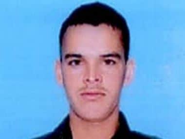 Sepoy Rajendra Singh who died due to stone pelting. ANI
