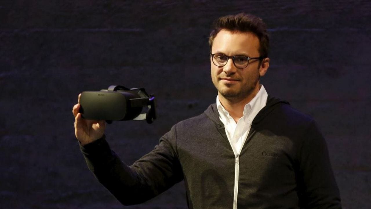 File photo of Oculus co-founder Brendan Iribe. Image: Reuters