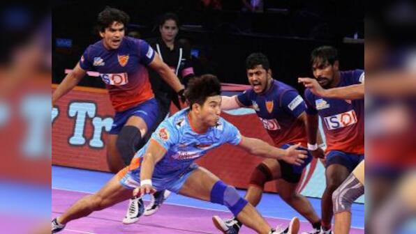 Pro Kabaddi League 2018: Jang Kun Lee's second-half fightback goes in vain as Dabang Delhi beat Bengal Warriors