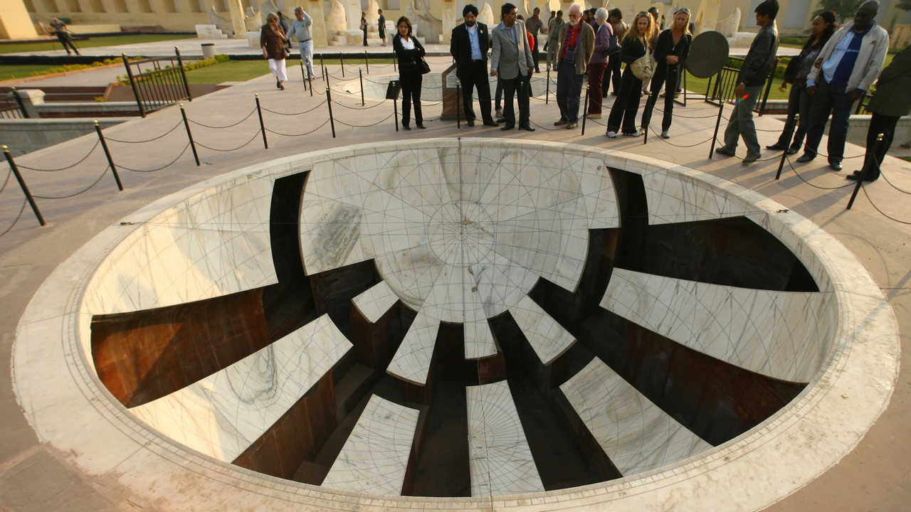 Research and observer room opened for public viewing at Jantar Mantar in Jaipur Research and observer room opened for public viewing at Jantar Mantar in Jaipur