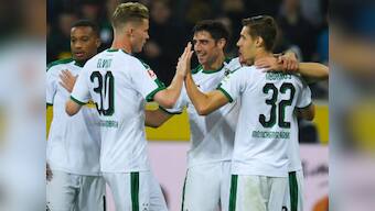 Bundesliga: Borussia Moenchengladbach's Jonas Hofmann scores first hat-trick of career to sink Mainz; Hertha Berlin draw