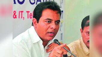TRS Working President Rama Rao attacks BJP over its leaders' hate remarks issue