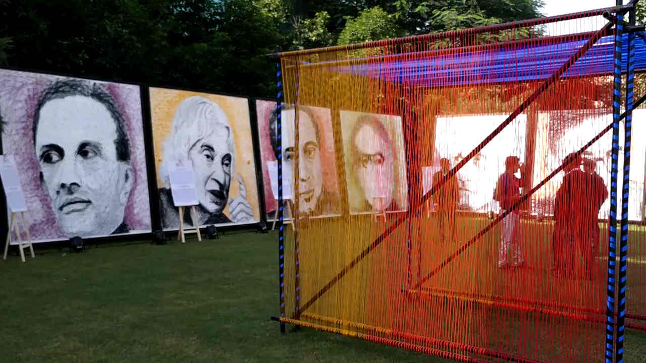 An artistic tribite to some of India's greatest scientists. Image: tech2