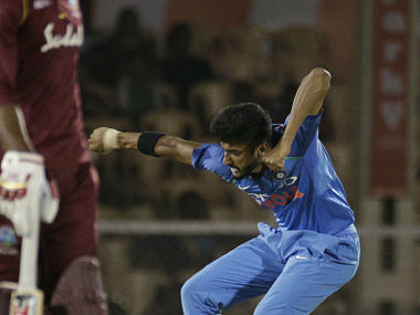India vs West Indies: Khaleel Ahmed reprimanded, handed one demerit point for provocative action in fourth ODI India vs West Indies: Khaleel Ahmed reprimanded, handed one demerit point for provocative action in fourth ODI