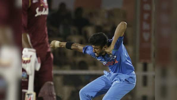 India vs West Indies: Khaleel Ahmed reprimanded, handed one demerit point for provocative action in fourth ODI