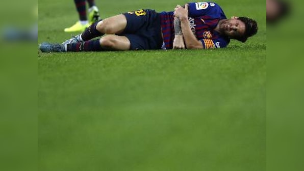 LaLiga: Barcelona's victory over Sevilla tarnished after Lionel Messi fractures arm; Real Madrid's woes continue