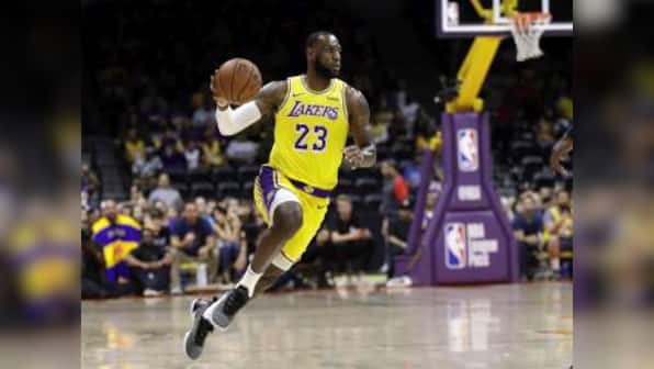 NBA: LeBron James fails to prevent Lakers from losing to Nuggets despite rapturous reception on home debut