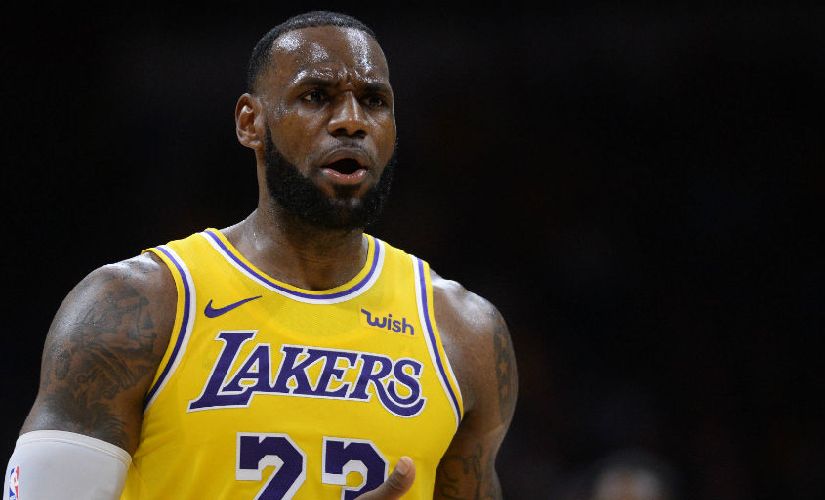 File image of LeBron James.