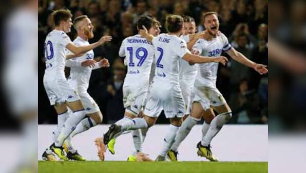 EFL Championship: Leeds United beat Ipswich Town to go top; Derby County thrash promotion rivals West Bromwich Albion