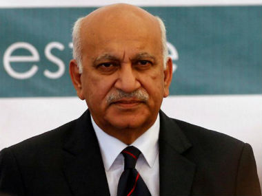 MJ Akbar removes Minister of State for External Affairs from Twitter bio after furore in media MJ Akbar removes Minister of State for External Affairs from Twitter bio after furore in media