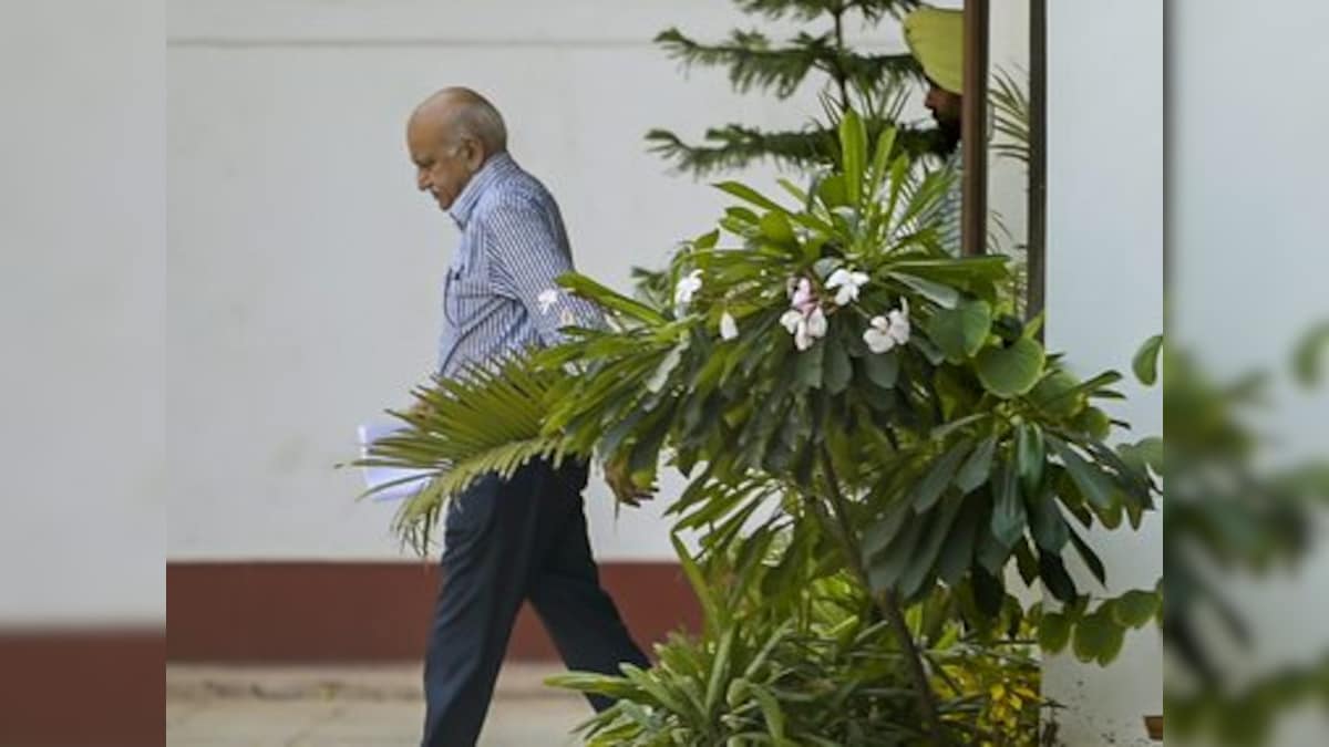 Journalists' groups 'disappointed' with MJ Akbar's statement on sexual misconduct charges, demand that he step down from post