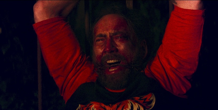 Nicolas Cage in Mandy. RLJE Films