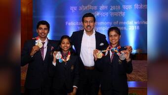 Government of India felicitates Youth Olympic Games medallists after country's best-ever showing at event