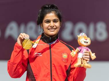 Youth Olympic Games 2018: Manu Bhaker wins 10m air pistol gold to add to weightlifter Jeremy Lalrinnunga's top honour Youth Olympic Games 2018: Manu Bhaker wins 10m air pistol gold to add to weightlifter Jeremy Lalrinnunga's top honour