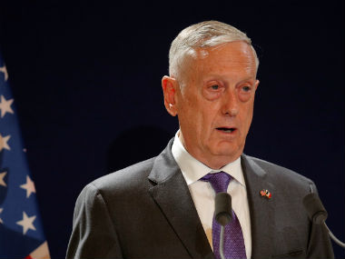 File image of US Defense Secretary James Mattis. Reuters