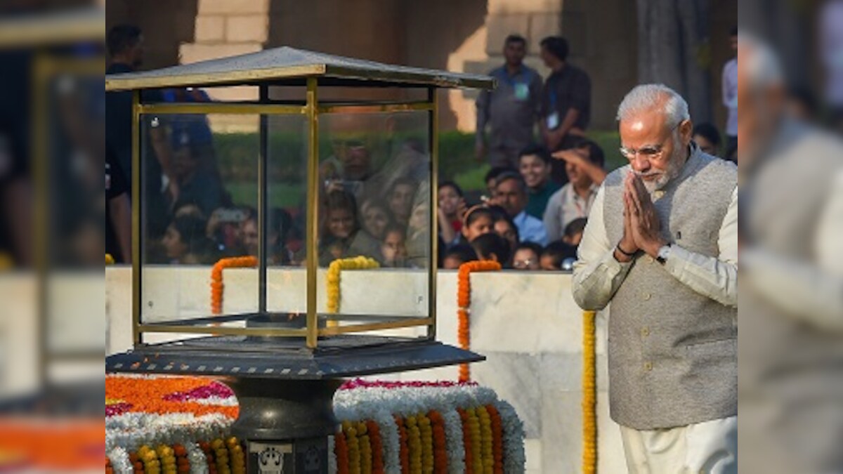 'Ahimsa can unite humanity when terrorism, hate divide nations,' says Narendra Modi in tribute to Mahatma Gandhi