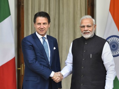 Narendra Modi holds talks with Italian PM Giuseppe Conte, discusses ways to boost bilateral trade and investment Narendra Modi holds talks with Italian PM Giuseppe Conte, discusses ways to boost bilateral trade and investment