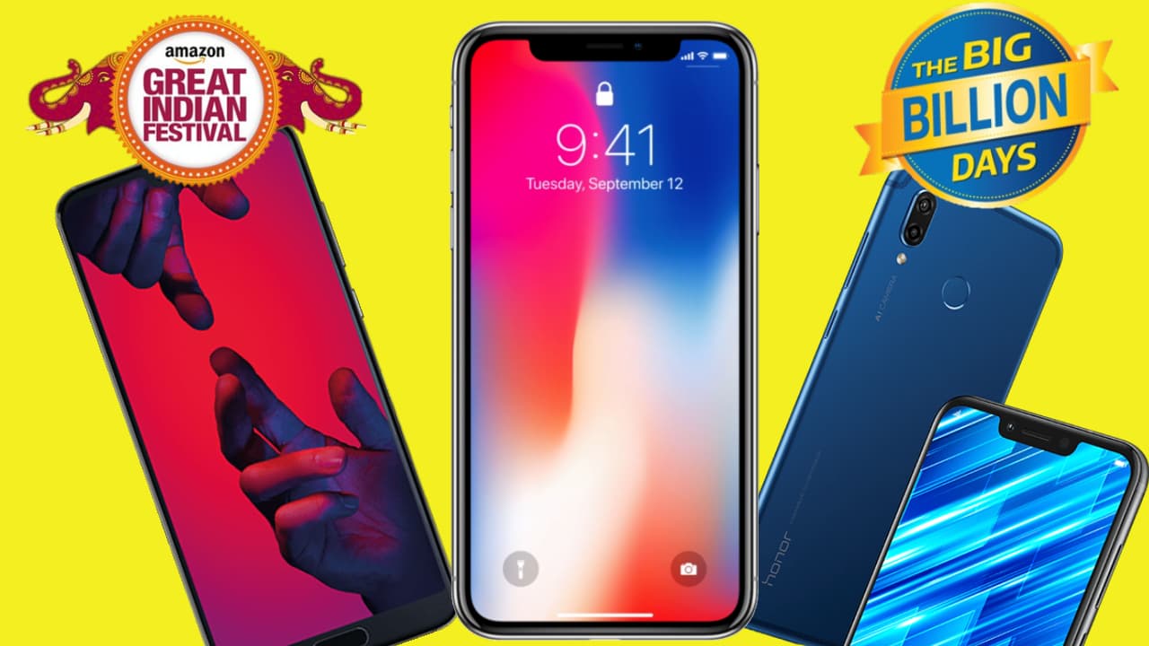 Amazon Great Indian Festival, Flipkart Big Billion Days: The best smartphone deals Amazon Great Indian Festival, Flipkart Big Billion Days: The best smartphone deals